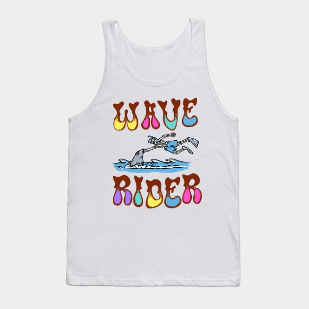 Wave Rider Tank Top by NomiCrafts